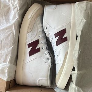 New Balance Numeric 213 #NM213BBO white mid top